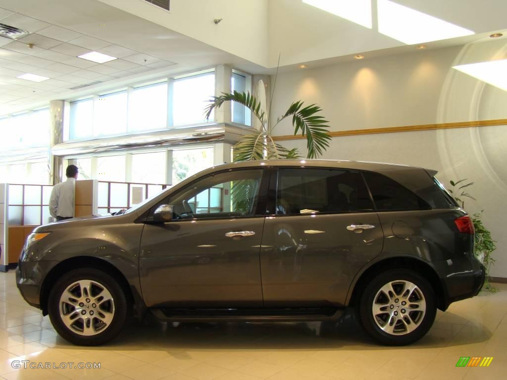 2007 MDX Technology - Nimbus Gray Metallic / Ebony photo #3