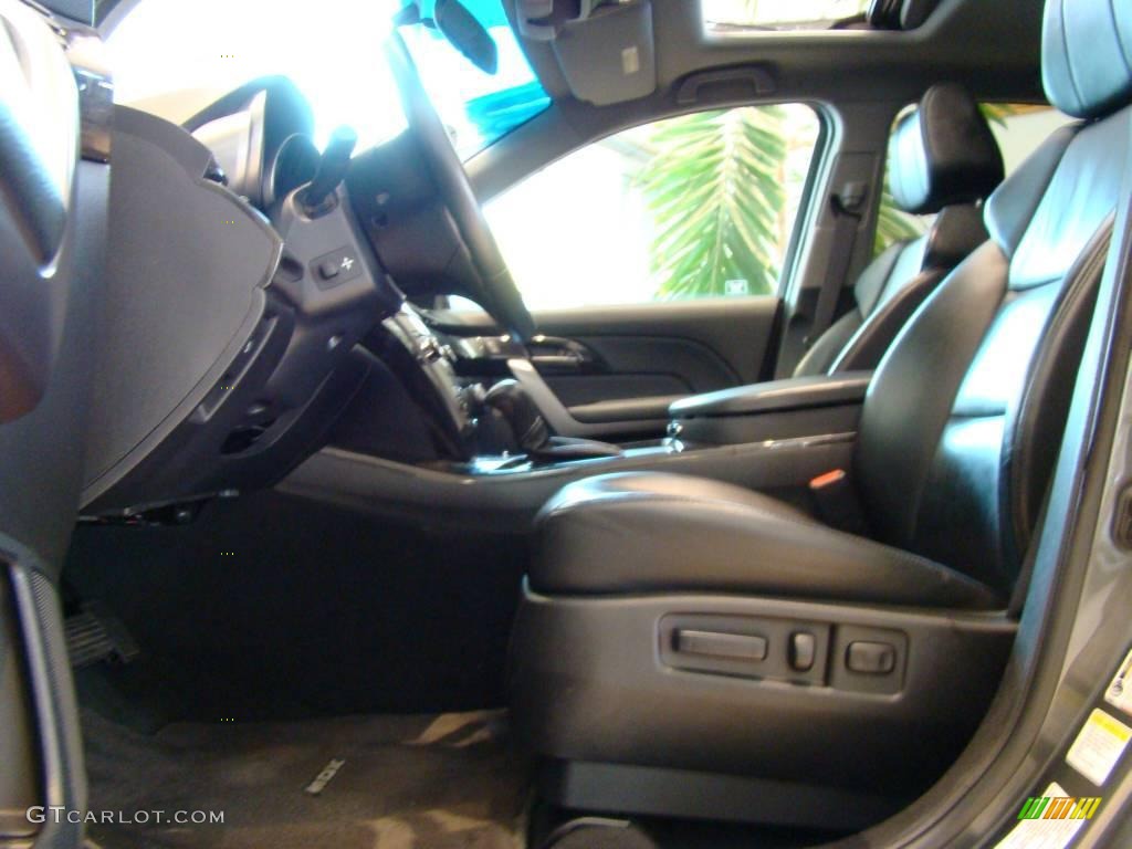 2007 MDX Technology - Nimbus Gray Metallic / Ebony photo #8