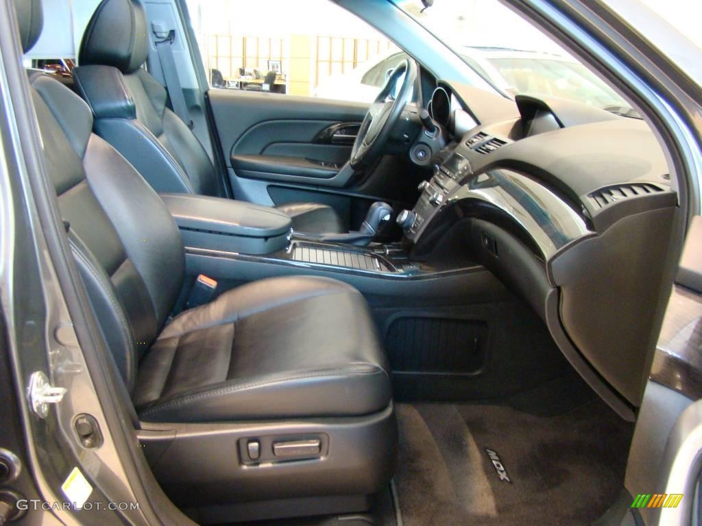 2007 MDX Technology - Nimbus Gray Metallic / Ebony photo #11