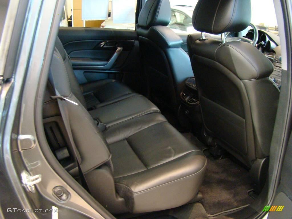 2007 MDX Technology - Nimbus Gray Metallic / Ebony photo #12