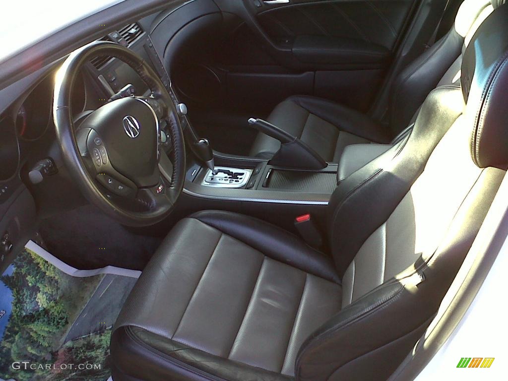 2007 TL 3.5 Type-S - White Diamond Pearl / Ebony/Silver photo #8