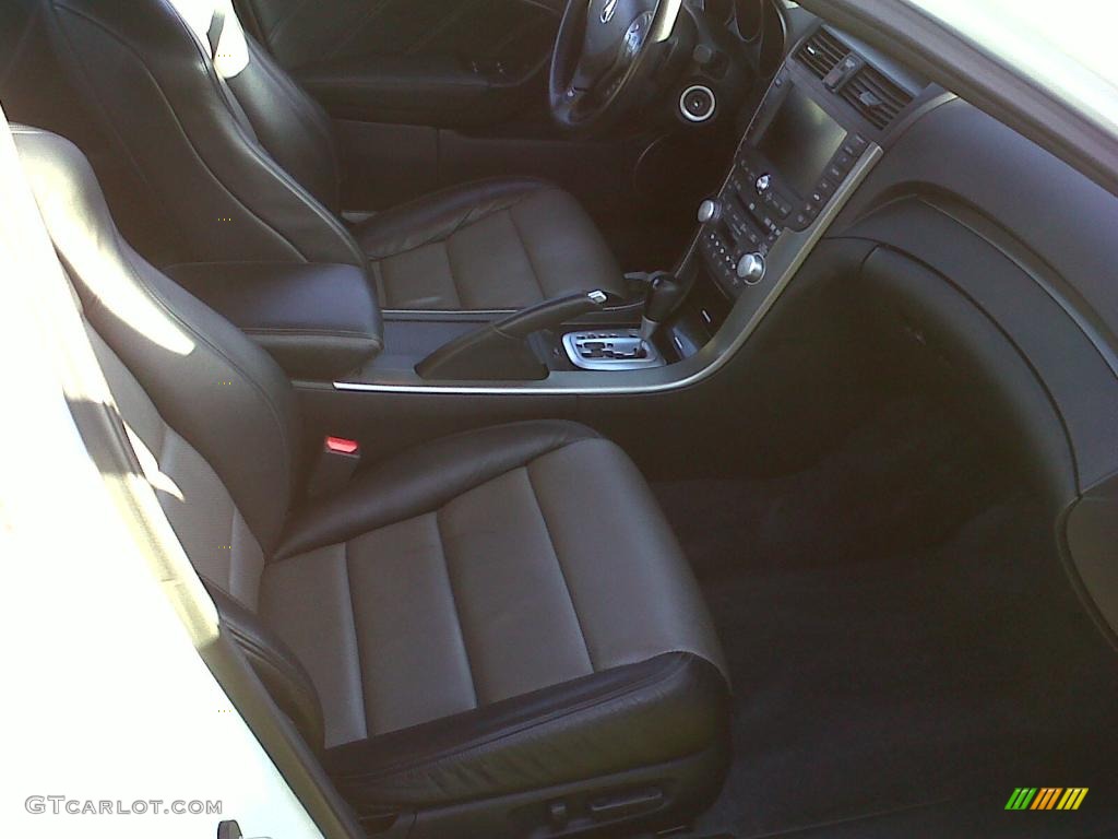2007 TL 3.5 Type-S - White Diamond Pearl / Ebony/Silver photo #13
