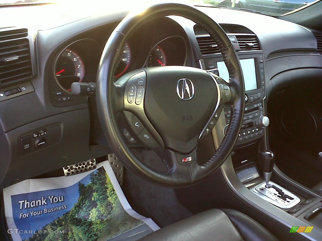2007 TL 3.5 Type-S - White Diamond Pearl / Ebony/Silver photo #15