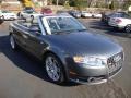 2009 Meteor Grey Pearl Effect Audi A4 2.0T Cabriolet  photo #4
