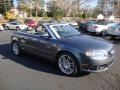 2009 Meteor Grey Pearl Effect Audi A4 2.0T Cabriolet  photo #5