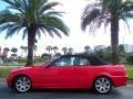 Bright Red 2001 BMW 3 Series 325i Convertible