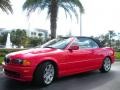 2001 Bright Red BMW 3 Series 325i Convertible  photo #2