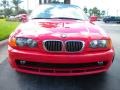 2001 Bright Red BMW 3 Series 325i Convertible  photo #3