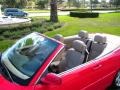 2001 Bright Red BMW 3 Series 325i Convertible  photo #9