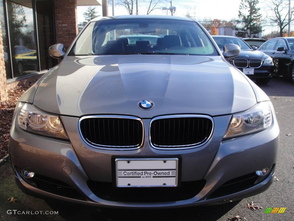 2009 3 Series 328i Sedan - Space Grey Metallic / Grey photo #2