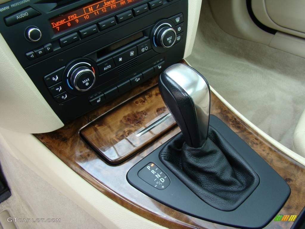 2007 3 Series 328xi Coupe - Monaco Blue Metallic / Cream Beige photo #13