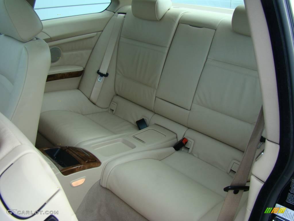 2007 3 Series 328xi Coupe - Monaco Blue Metallic / Cream Beige photo #14