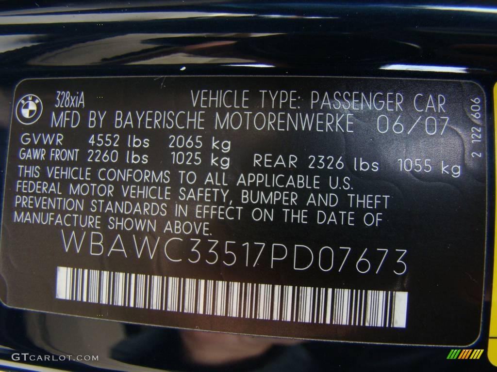 2007 3 Series 328xi Coupe - Monaco Blue Metallic / Cream Beige photo #15
