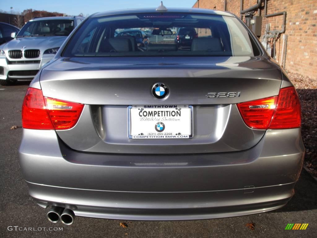 2009 3 Series 328i Sedan - Space Grey Metallic / Grey photo #5
