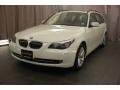 Alpine White 2009 BMW 5 Series 535xi Sports Wagon