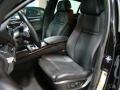 2008 BMW X6 Black Interior Front Seat Photo