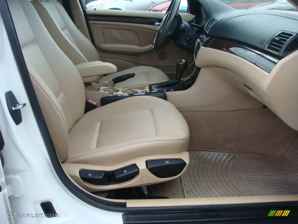 2005 3 Series 325i Sedan - Alpine White / Sand photo #11