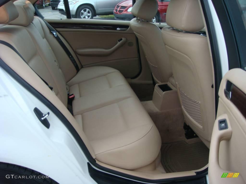 2005 3 Series 325i Sedan - Alpine White / Sand photo #12