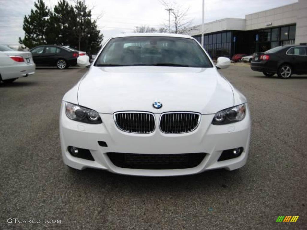 2010 3 Series 335i Convertible - Alpine White / Black photo #8