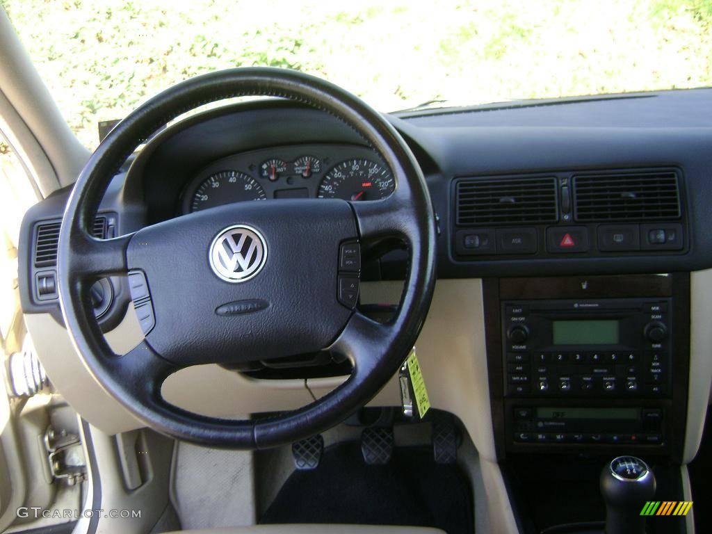 2001 GTI GLX - Storm Beige Metallic / Beige photo #13