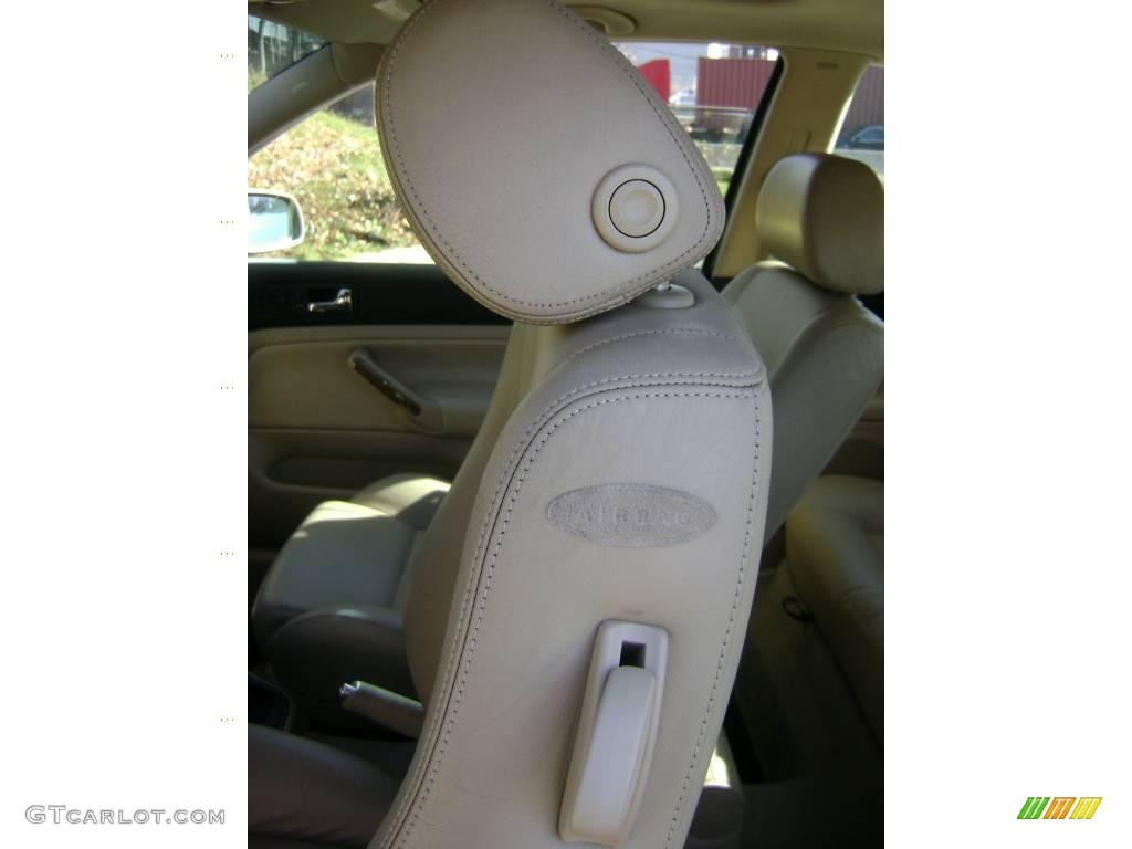 2001 GTI GLX - Storm Beige Metallic / Beige photo #21