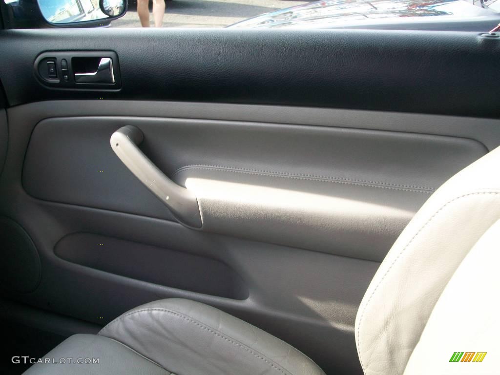 2003 GTI 1.8T - Indigo Blue Metallic / Black/Gray photo #13