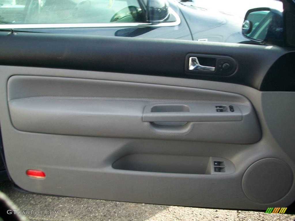 2003 GTI 1.8T - Indigo Blue Metallic / Black/Gray photo #14