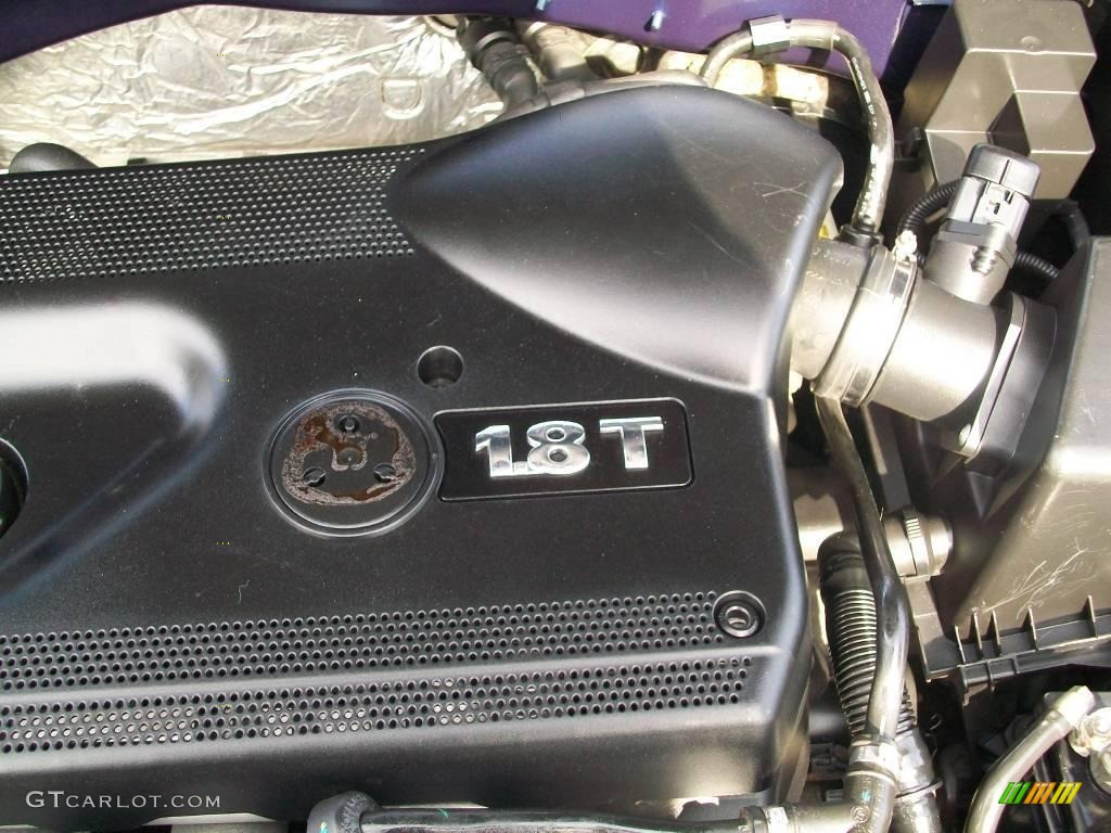 2003 GTI 1.8T - Indigo Blue Metallic / Black/Gray photo #16
