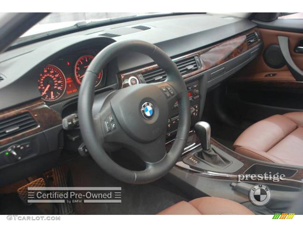 2006 3 Series 330xi Sedan - Alpine White / Terra/Black Dakota Leather photo #14