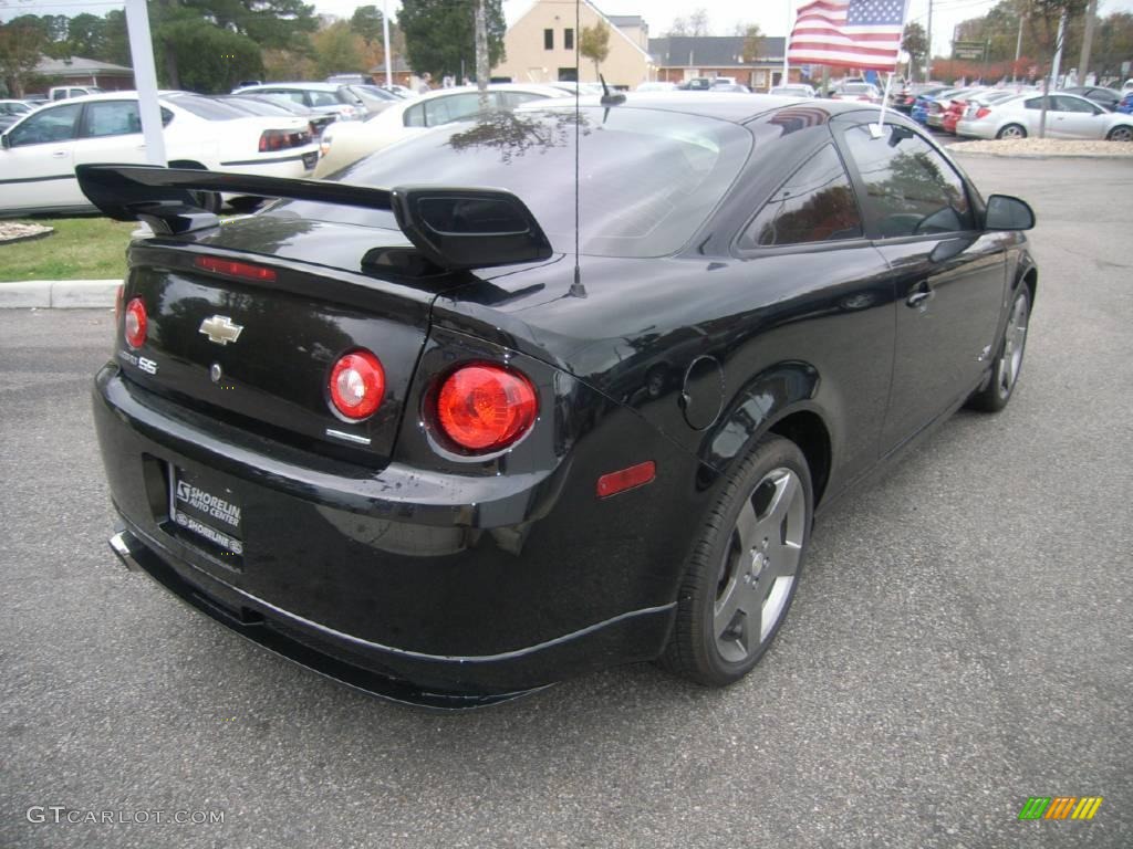 2006 Cobalt SS Supercharged Coupe - Black / Ebony/Red photo #7