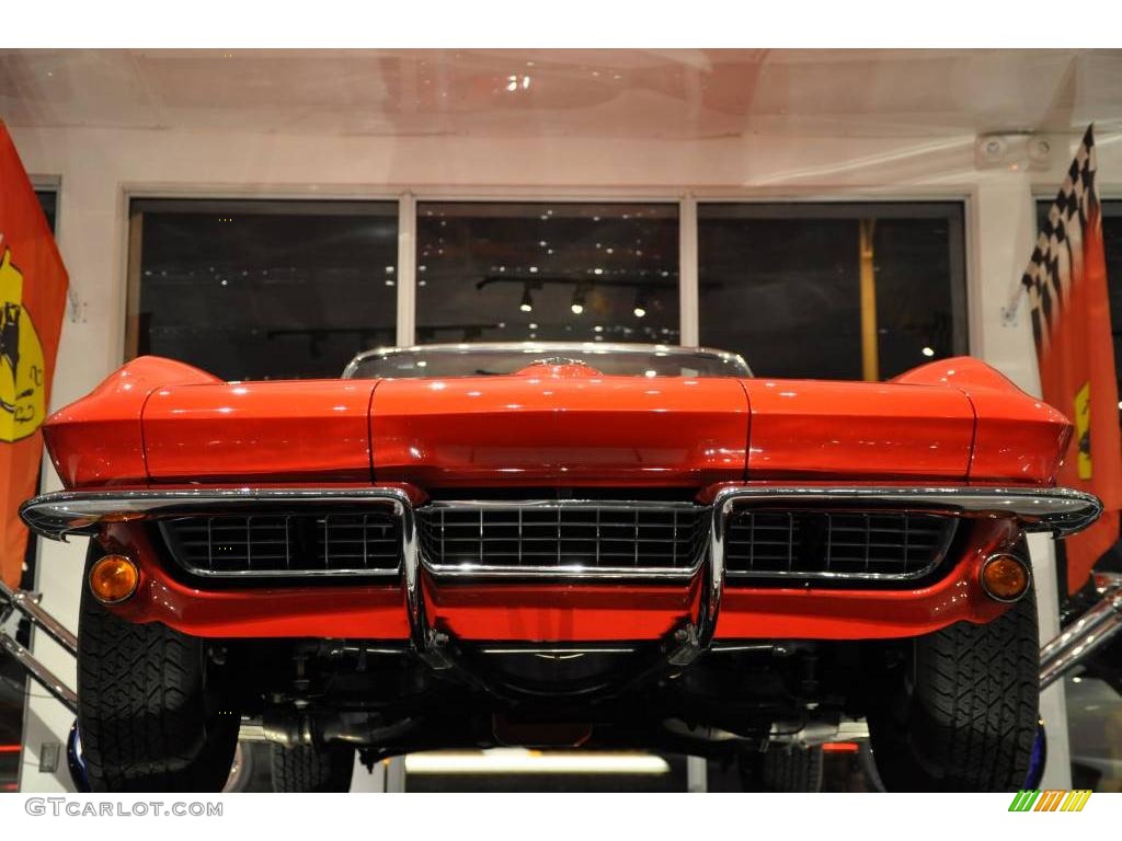 1966 Corvette Sting Ray Convertible - Rally Red / Black photo #35