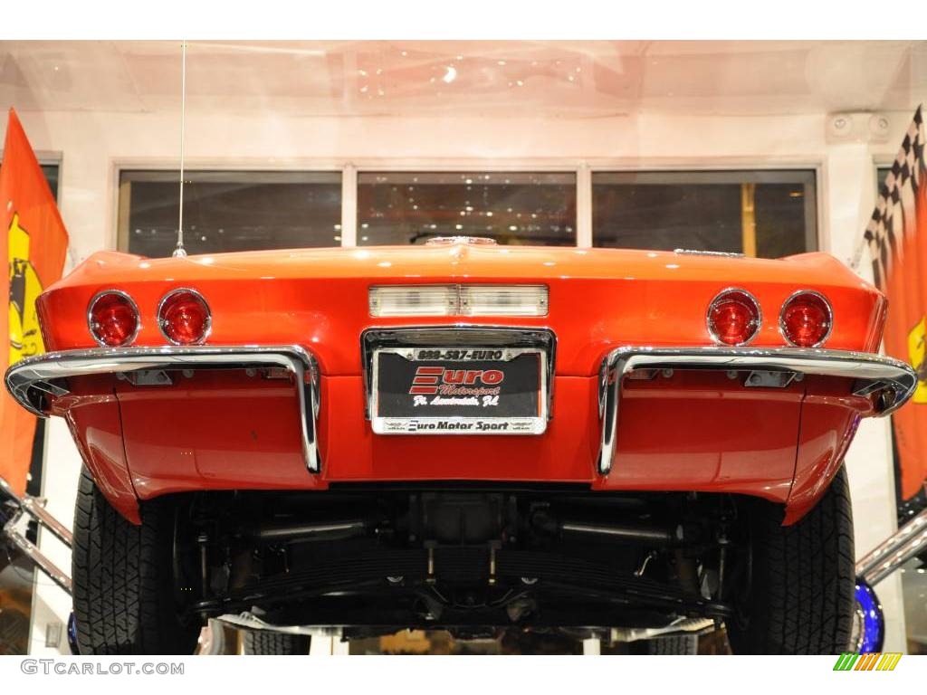 1966 Corvette Sting Ray Convertible - Rally Red / Black photo #37