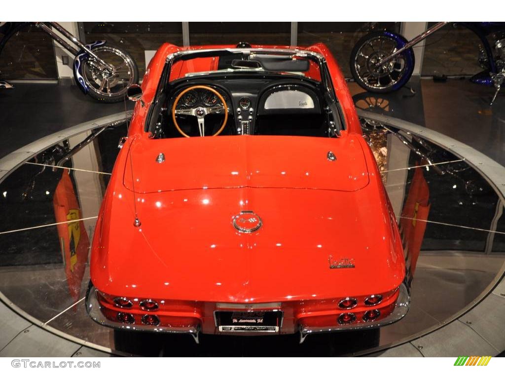 1966 Corvette Sting Ray Convertible - Rally Red / Black photo #41