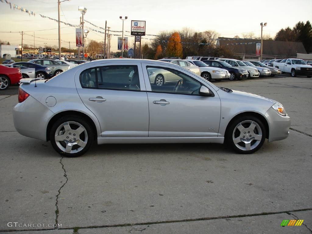 2006 Cobalt SS Sedan - Ultra Silver Metallic / Gray photo #3