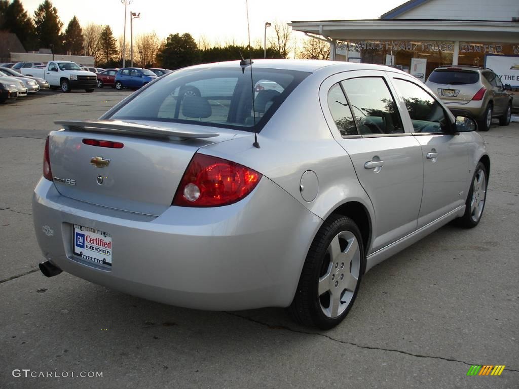 2006 Cobalt SS Sedan - Ultra Silver Metallic / Gray photo #4