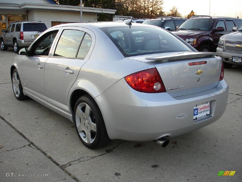2006 Cobalt SS Sedan - Ultra Silver Metallic / Gray photo #5