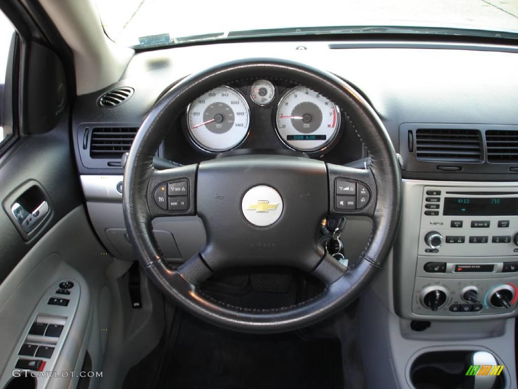 2006 Cobalt SS Sedan - Ultra Silver Metallic / Gray photo #12