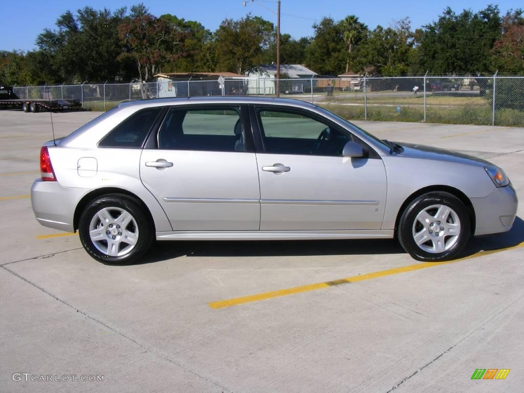 2006 Malibu Maxx LT Wagon - Silverstone Metallic / Ebony Black photo #2