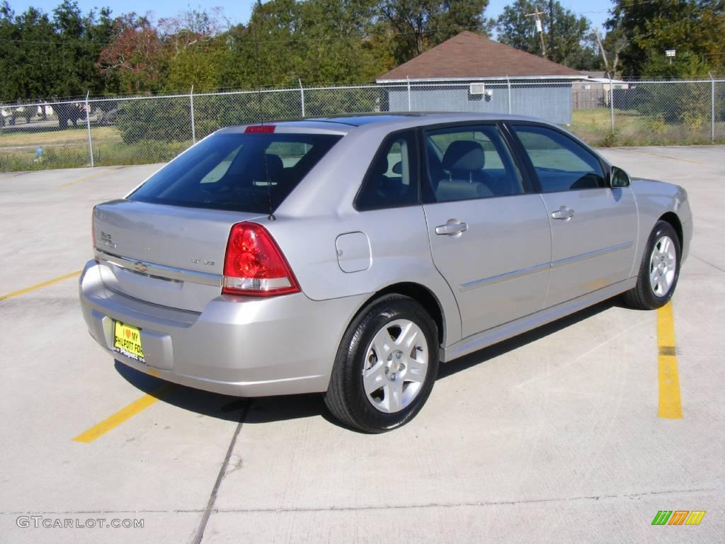 2006 Malibu Maxx LT Wagon - Silverstone Metallic / Ebony Black photo #3