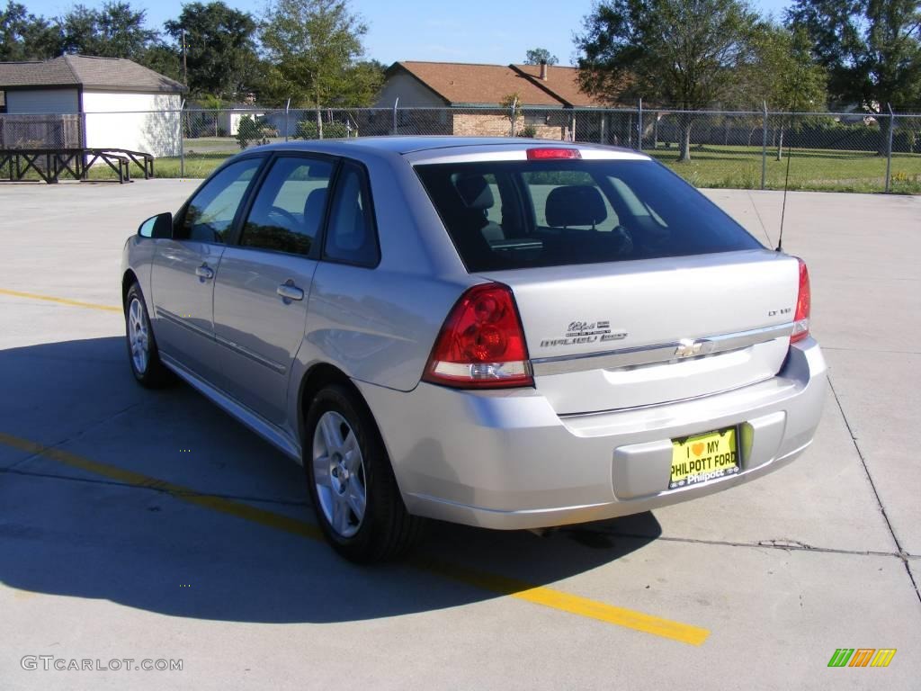 2006 Malibu Maxx LT Wagon - Silverstone Metallic / Ebony Black photo #5