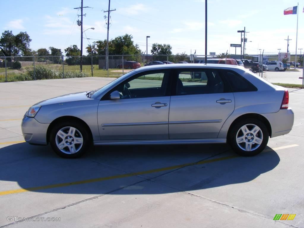 2006 Malibu Maxx LT Wagon - Silverstone Metallic / Ebony Black photo #6