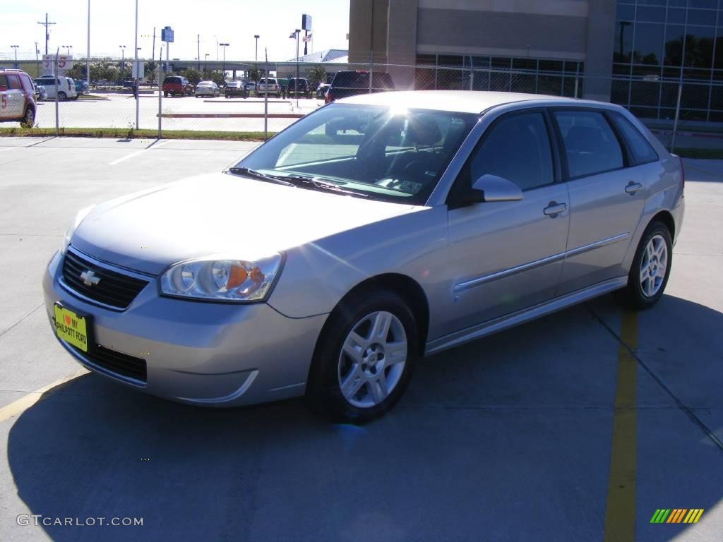 2006 Malibu Maxx LT Wagon - Silverstone Metallic / Ebony Black photo #7