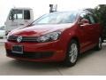 Salsa Red - Jetta TDI SportWagen Photo No. 1