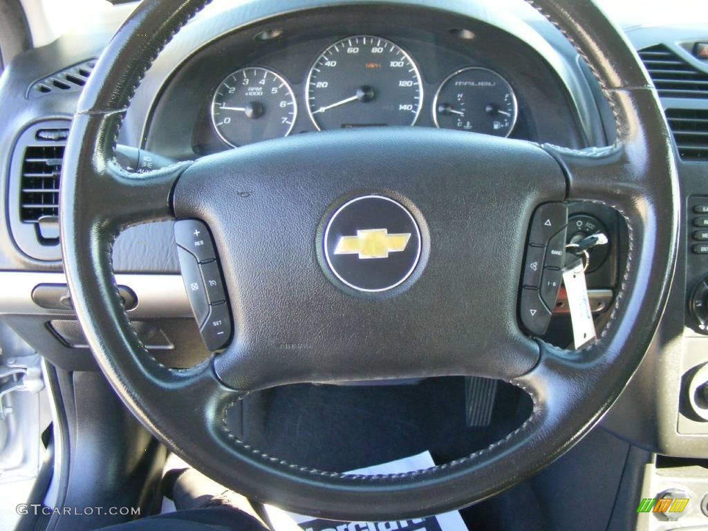 2006 Malibu Maxx LT Wagon - Silverstone Metallic / Ebony Black photo #45