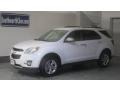 2010 Summit White Chevrolet Equinox LT AWD  photo #1