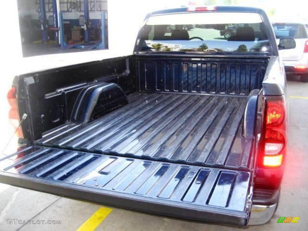 2006 Silverado 1500 Work Truck Extended Cab - Dark Blue Metallic / Dark Charcoal photo #14