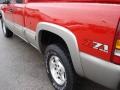 2001 Victory Red Chevrolet Silverado 1500 LS Extended Cab 4x4  photo #10