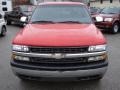 2001 Victory Red Chevrolet Silverado 1500 LS Extended Cab 4x4  photo #13