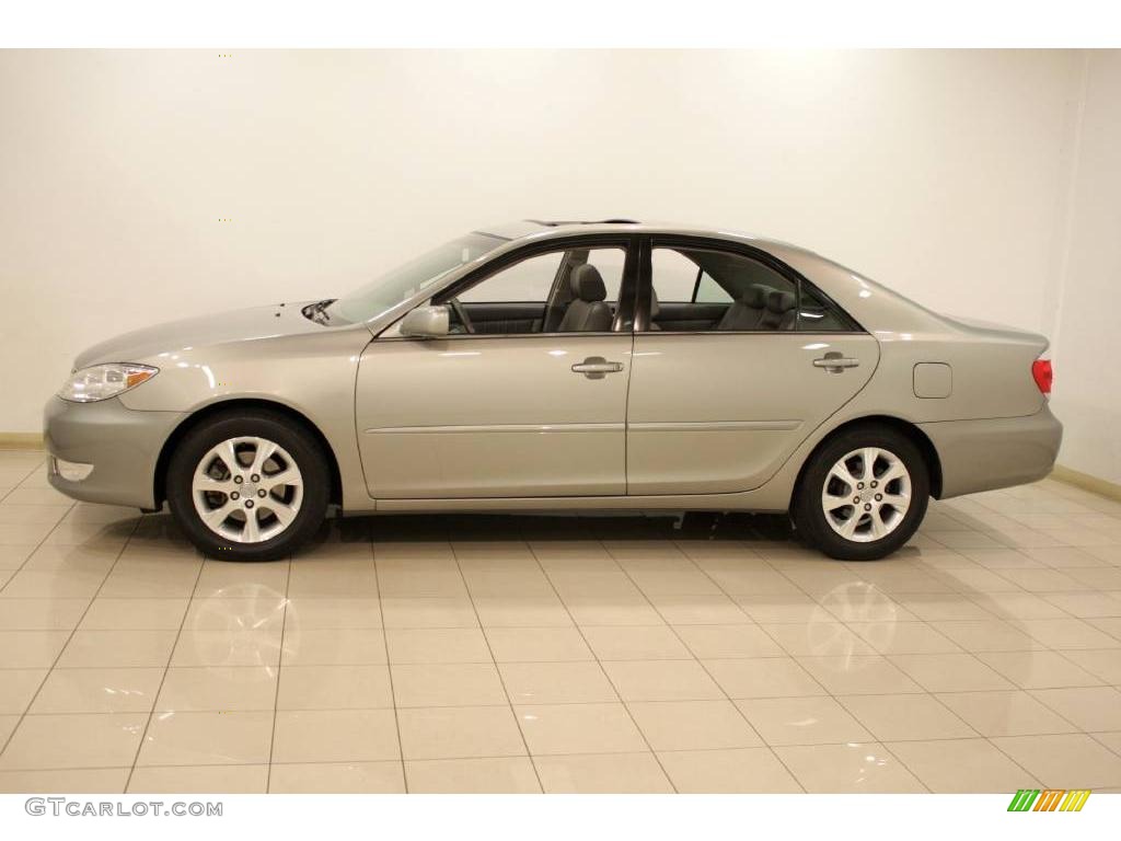 2006 Camry XLE V6 - Mineral Green Opal / Stone Gray photo #4