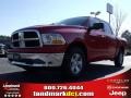 2010 Flame Red Dodge Ram 1500 SLT Crew Cab  photo #1